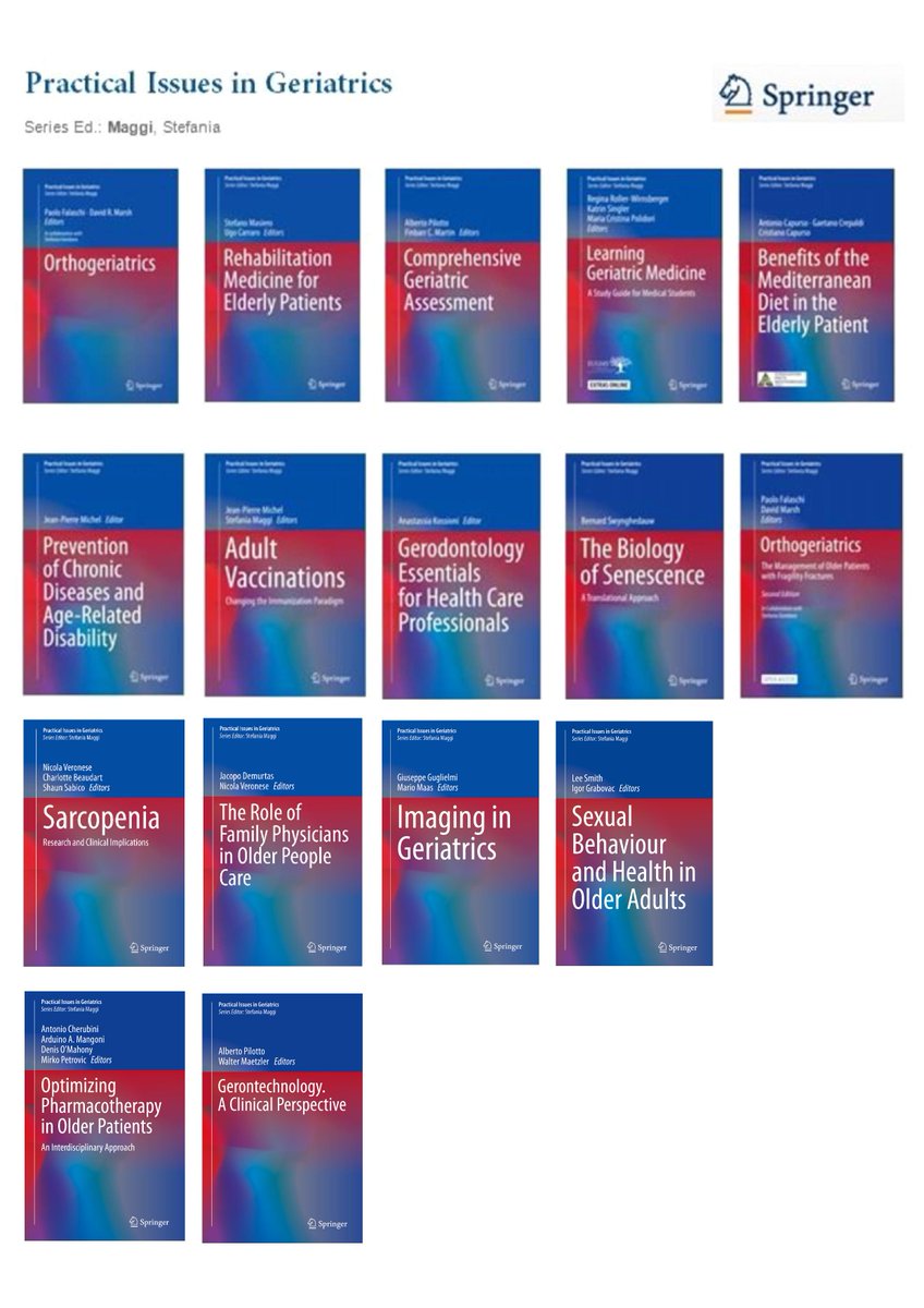 SpringerClinMed's tweet image. Attending #EuGMS2023? Check series titles &quot;Practical Issues in #geriatrics&quot; at the Wisepress booth! Access the first chapter of each title for FREE until October 20th at bit.ly/3xM3YD2 ! @SpringerClinMed @EuGMSSociety  @ClinMedJournals @Wisepress #eugmshelsinki2023