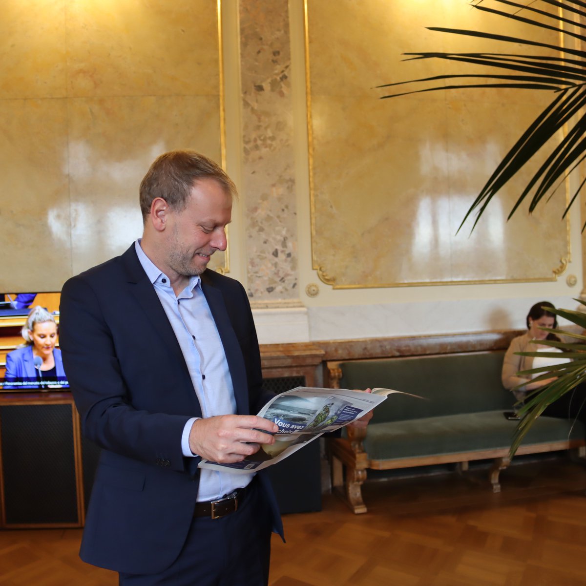 Sérieux et drôle, le journal électoral de <a href="/greenpeace_ch/">Greenpeace.ch</a> montre à quel point il est important de voter pour le climat! 🌤️🌈 

#vote4climate signifie voter pour les VERT-E-S. 💚