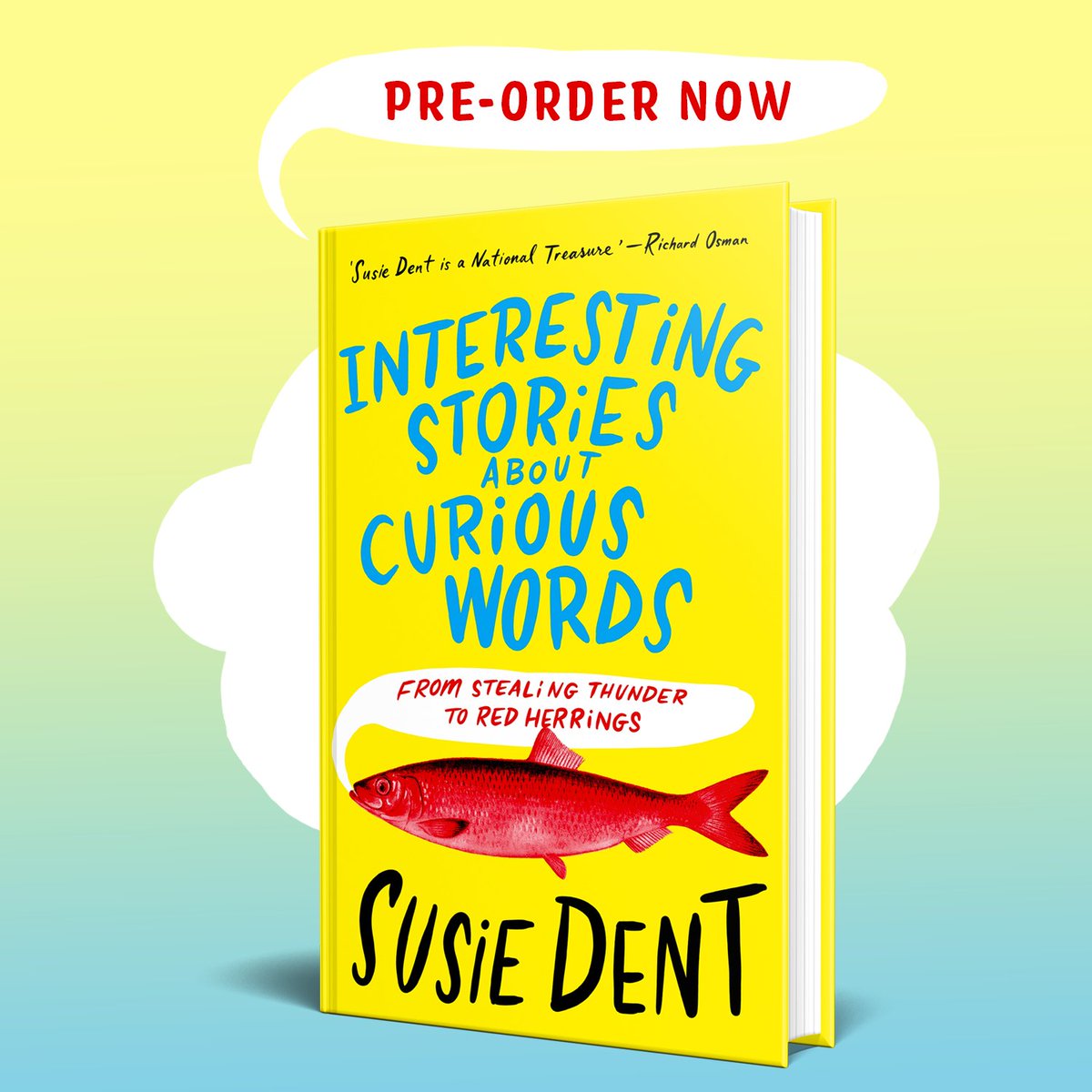 I should tell you this. You can order SIGNED & DEDICATED copies of 'Interesting Stories about Curious Words', the new book by @susie_dent It's published next week, so still time to have a personally dedicated copy of your own. Get one HERE! biggreenbookshop.com/signed-copies/…