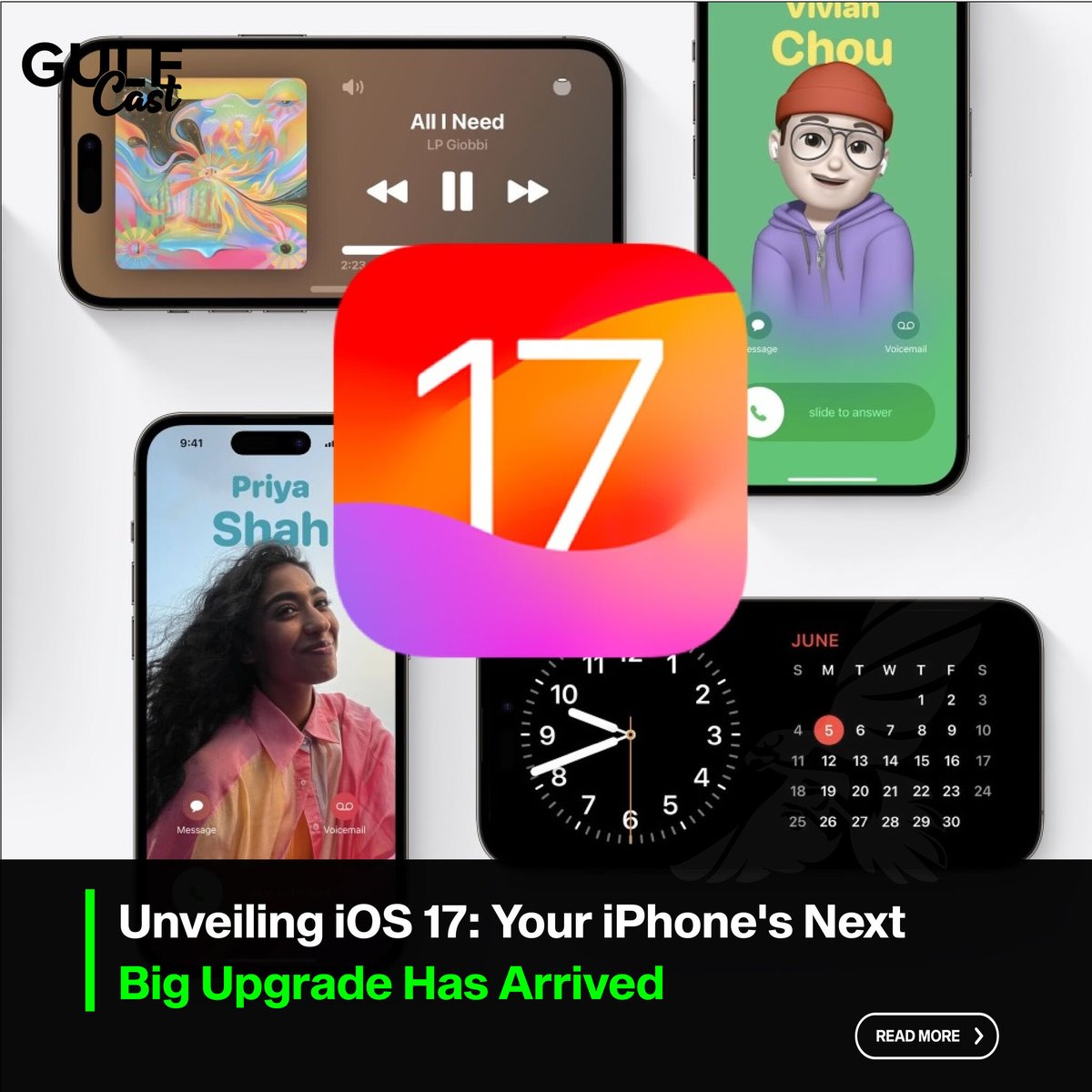 iOS 17 has been launched bringing an array of new features and enhancements.
StandBy View,Contact Posters,NameDrop,Live Voicemail,Swipe to Reply in iMessage,Siri,Interactive Widgets,Apple Maps Offline,Stickers Drawer & Improved Autocorrect
#gulfcast #iOS17 #iPhone #AppleUpdate