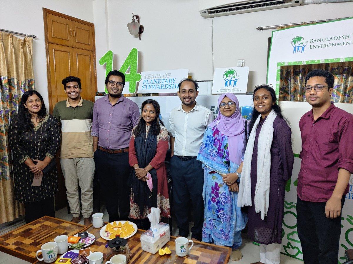 @CameliaDewan @SaleemulHuq @ICCCAD @BYE_Initiative It was great to have you over for a discussion on #MisreadingtheBengalDelta (and finally meet you in-person)! Thank you for taking the time to visit us. Look forward to our next catch-up and cha adda!
