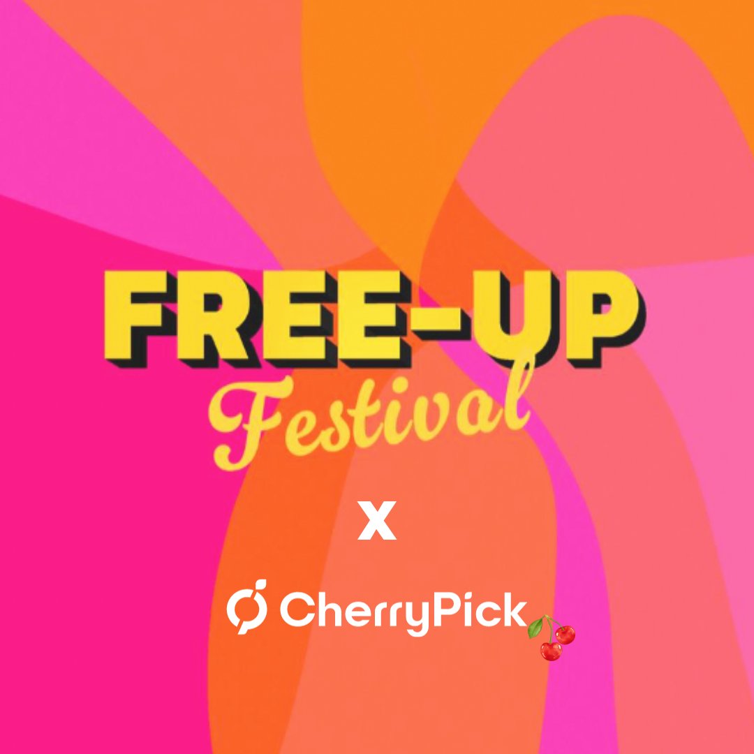 Cherry Pick x Free-up Festival 😍 

Free-up, c’est le plus grand rassemblement de freelances en France ! 

Et pour vous, nous avons un code promo valable jusqu'au 30 septembre, avec le code GRIOTTE_10 🥳

clique ici : free-up.fr

#freelance #festival #it