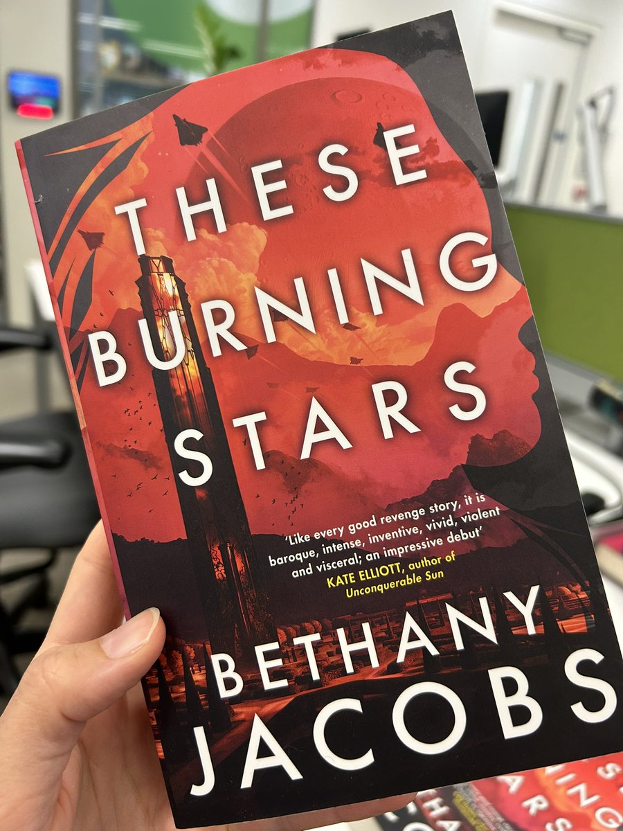 Look what’s just landed on my desk! Finished copies of THESE BURNING STARS!! 😍❤️🔥I’m ridiculously excited about this incredible debut, so to celebrate I’m going to give away a copy. Retweet to win! I’ll pick someone around midday tomorrow.