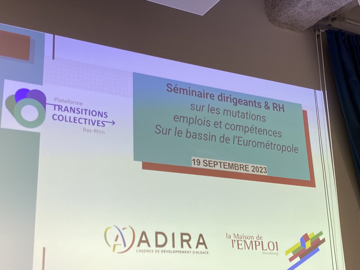 A Kaleidoscoop, 50 entreprises et acteurs de l’emploi, formation et dvpt économique réunis en ateliers autour des mutations des #emplois et #compétences : riches propositions qui vont se traduire en programme de travail pour <a href="/MDE_Strasbourg/">Maison de l'Emploi</a> !
#PactePourUneEconomieLocaleDurable