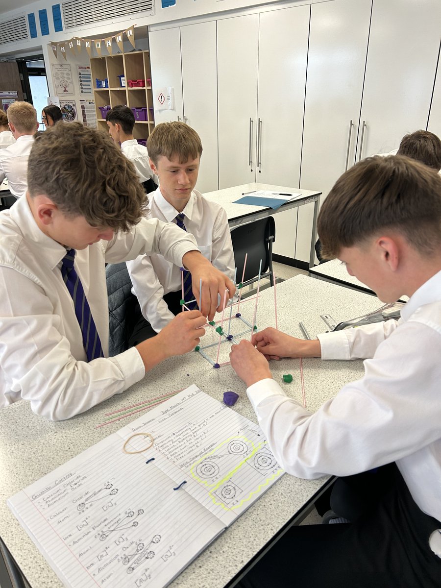 CCYD_Science's tweet photo. Year 11 learners making sodium chloride models today #science #sodiumchloride https://t.co/shQ8kr2eny