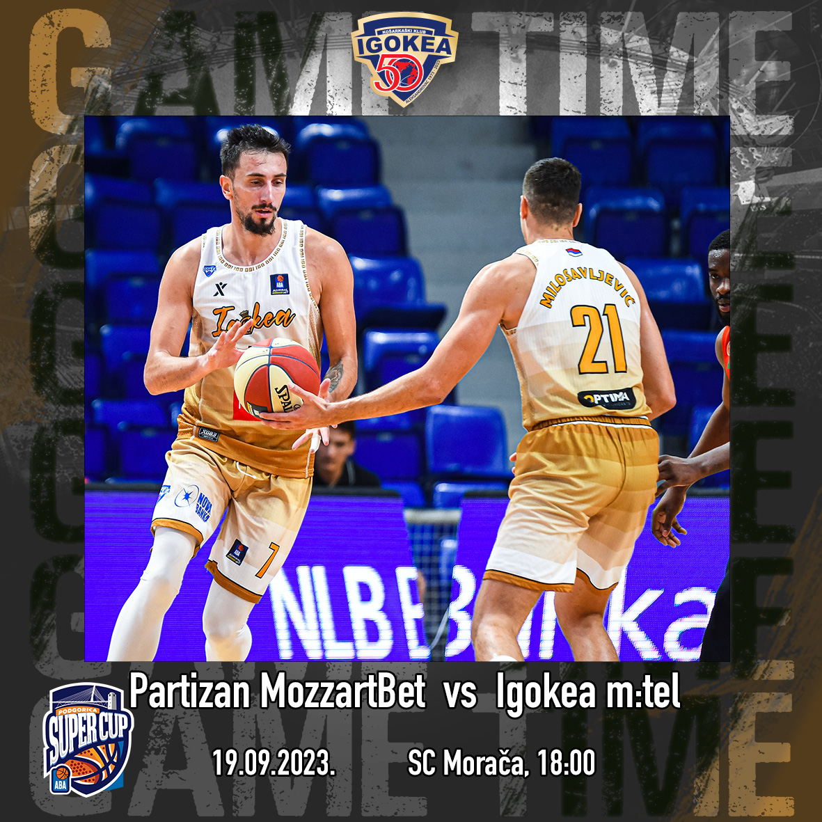 #našakuća #republikasrpska #bcigokeamtel #ABASuperCup #kkpartizanmozzartbet #podgorica