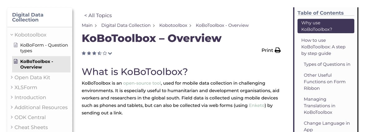 We have a library of free M&amp;E resources designed to equip #globaldev and #humanitarianaid actors.

This is our KoBoToolbox overview - it gives a broad introduction to the platform.

Check it out: bit.ly/3zaM7a9