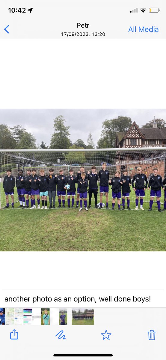 Smallbone & Son Cars are delighted to sponsor the new training jackets for Cadbury Athletic U15’s. Always happy to contribute to a fantastic club, they’re great lads and superb footballers ⚽️⚽️⚽️