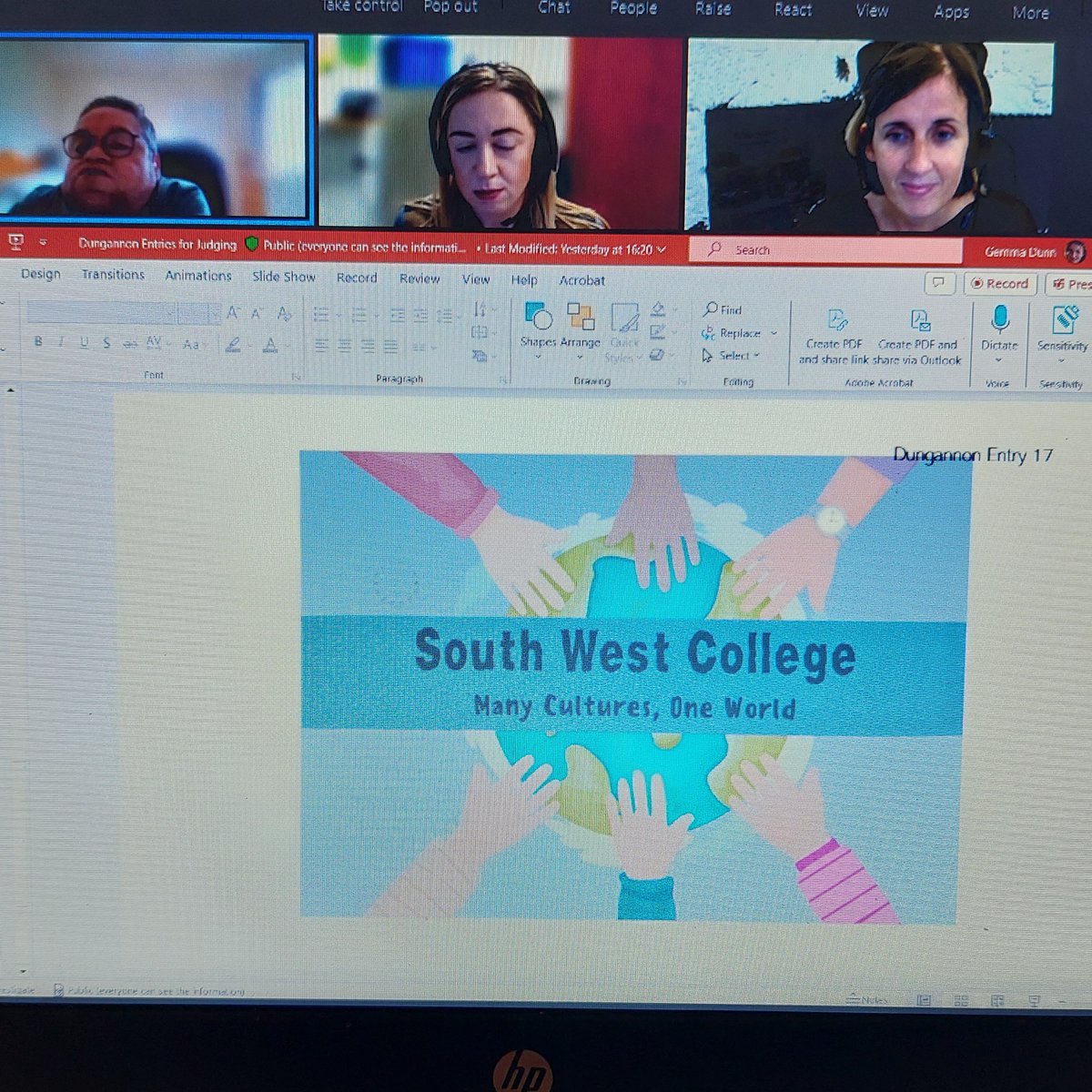 Thank you to @MyWayAccess @_theworkhouse_ and Omagh Volunteer Centre who judged our EPIC Induction week activity. They were very impressed by the unique and diverse SWC logos that our students created, alongside their understanding of what Social Diversity means. #socialdiversity