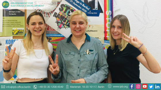 IntlPeaceBureau's tweet photo. To begin Peace Week, we are honored to have Olga Karatch, a human rights defender, peace activist, and the Executive Director of @OurHouse with us. Thank you for paying us a visit.
#internationalpeaceweek #HumanRightsDefenders #peaceActivist https://t.co/Sc5d7P3TLB