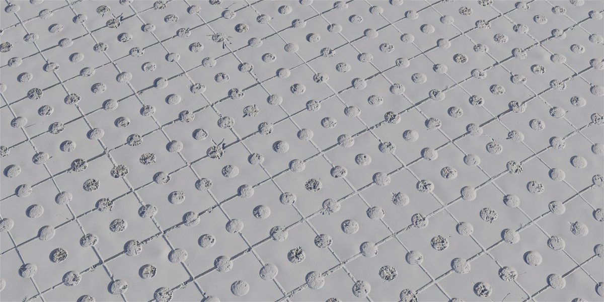 New 16K Texture: Patterned Concrete Pavers 02 Download: polyhaven.com/a/patterned_co… #free #cc0 #pbr #b3d