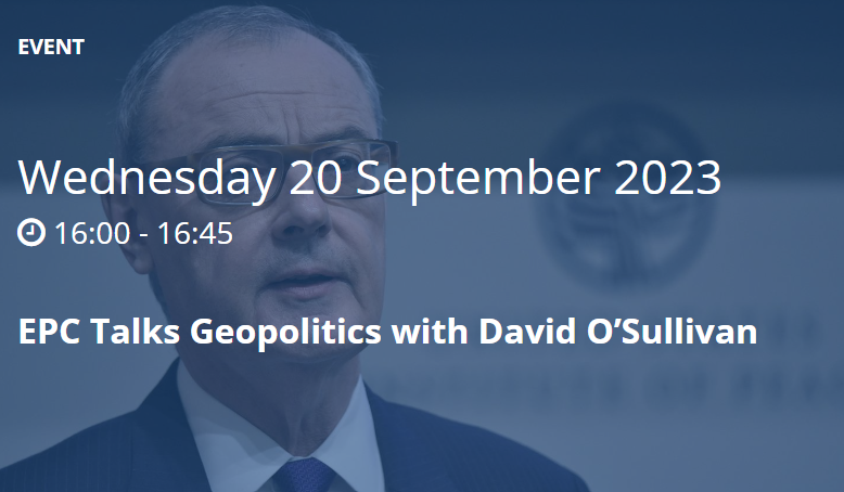 epc_eu's tweet photo. 📢 | IT'S TOMORROW!
Register for our #EPCTalksGeopolitics event with @D0Sullivan. In conversation with @svt_tar.
We will discuss:
📌Sanctions' aim & impact
📌Circumvention
📌Enforcement
Sign up ✍️
https://t.co/fNG263LFTa https://t.co/41RcVkmfIu