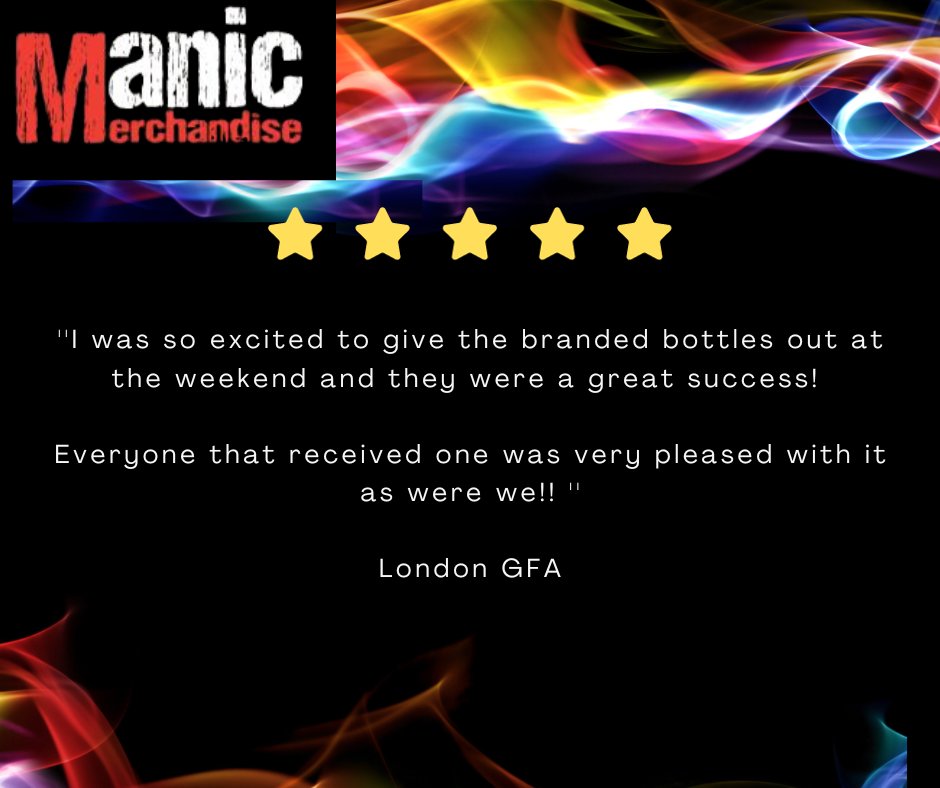 ⭐⭐⭐⭐⭐
We do a happy dance when we get to the end of the process of delivering a client an order and then get feedback like this!

#promotionalmerchandise #promotionalitems #promotionalproducts #5star #customerservice
