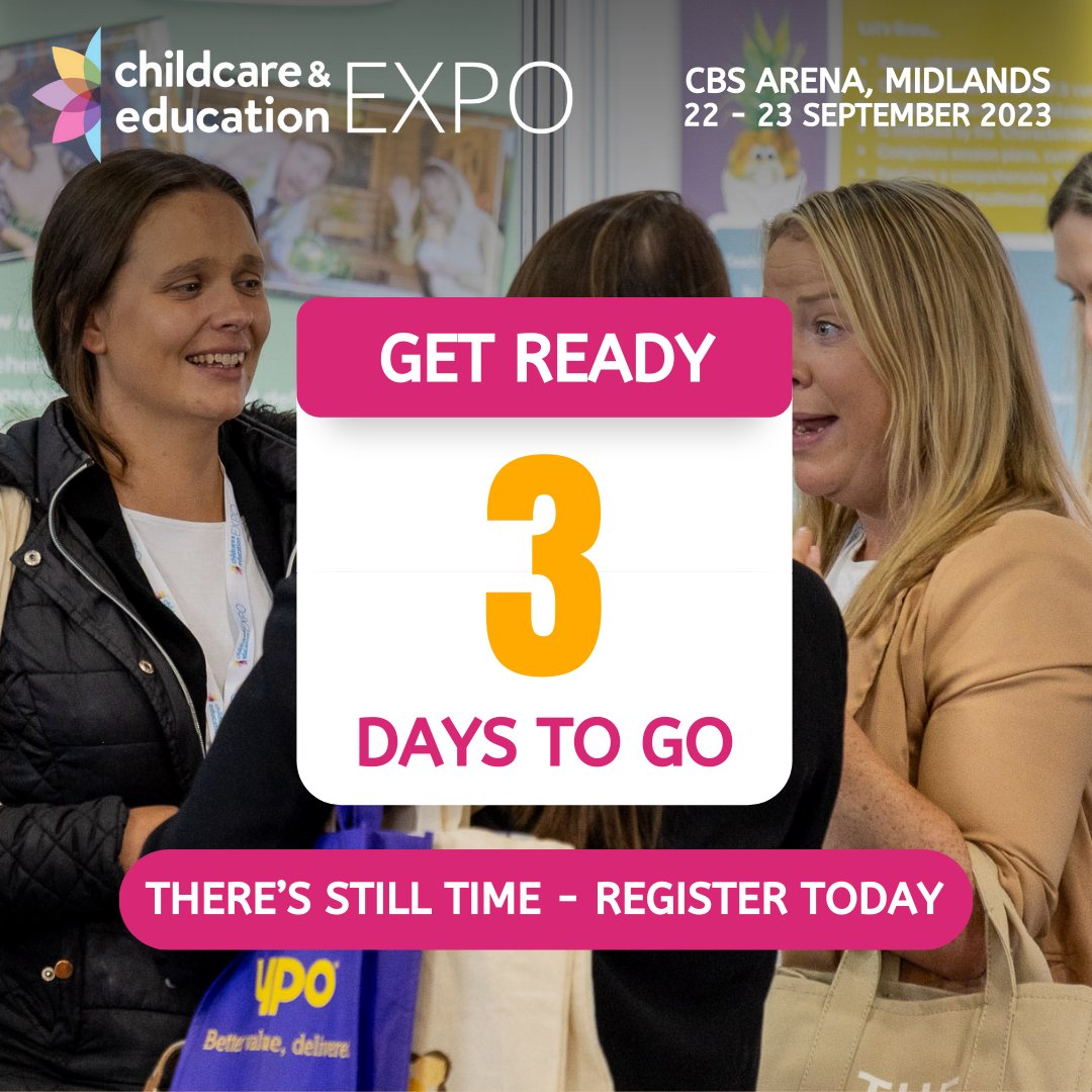 Have you registered to attend #childedexpo Midlands? This FREE to attend event helps your career &amp; won’t put a dent in your bank. Stay past 3pm &amp; get free parking on us &amp; there's a fantastic opportunity to snag a FREE professional headshot!

Register here: childcare-midlands-2023.reg.buzz/twitter
