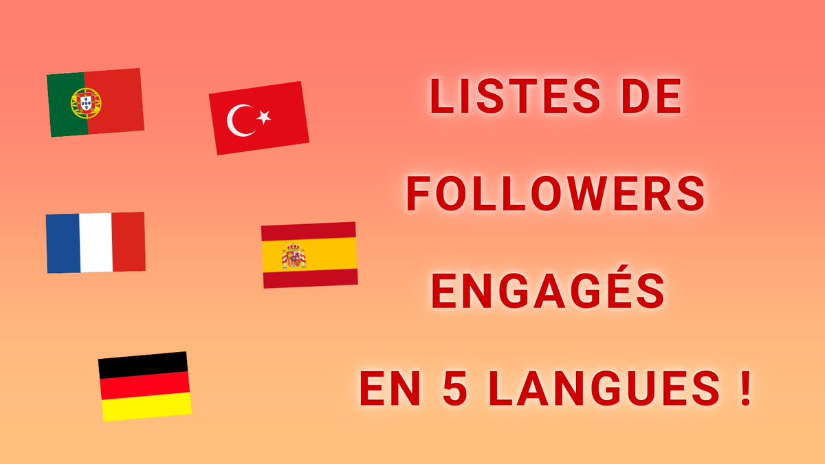 studentpreneure's tweet photo. 🚨 AUGMENTATION DU PRIX X2 ! 🚨

Depuis la NOUVELLE LIMITE TWITTER !

Il faut encore plus de temps pour faire des listes de followers engagés

ALORS, prends tes listes dejà faites, en 5 langues : https://t.co/VGXjJ19IVm

1 Liste = 5€, dépêche toi avant qu'elle ne passe à 10€ ⏳ https://t.co/ZczAVcoMN1