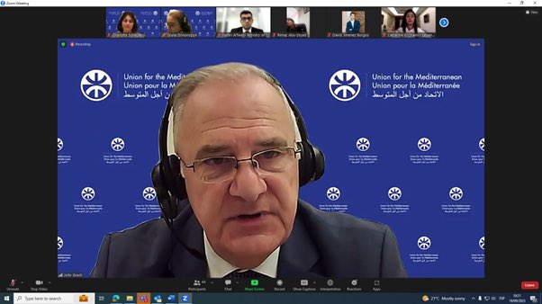 JohnPaulGrech1's tweet photo. UfM SCA - WG meeting on Youth Engagement in Social Inclusion and Participation: ‘No policies or initiatives for youth can acquire validity or relevance without the active participation and input of youth’. https://t.co/CdWH654whH