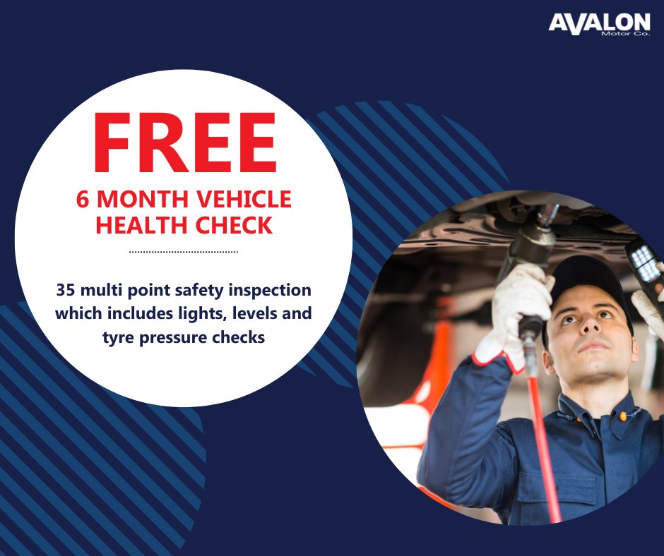 🚗🚨 Have you booked in your Complimentary 6 month vehicle health check? 
☎️ Give our After Sales team a call on 01458 835000 to get booked in. 

 #safetyinspection #vehiclehealthcheck #qualityusedcars  #36yearsinbusiness #servingsomerset #glastonbury #carservice
