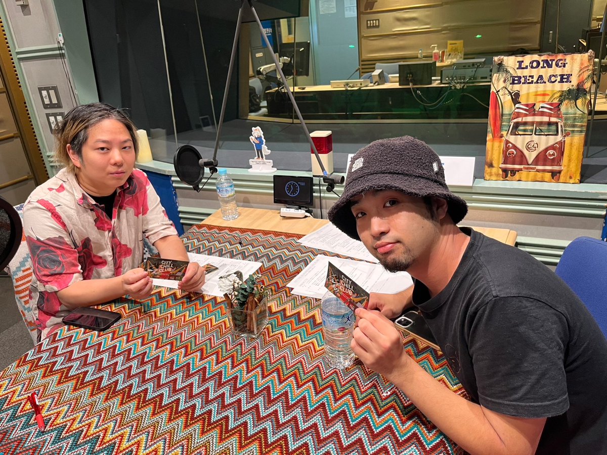 CITY_CHILL_CLUB's tweet photo. 【ステッカープレゼント】
9/14のミュージックセレクター 菅原寛人（鋭児）さんのサイン入り番組ステッカーを抽選で3名様にプレゼント！

応募方法は
CITY  CHILL CLUBをフォロー(@CITY_CHILL_CLUB)
+
このツイートをRT&amp;いいね

で完了！
〆切は9/30です！ https://t.co/cPmaLQWcOB