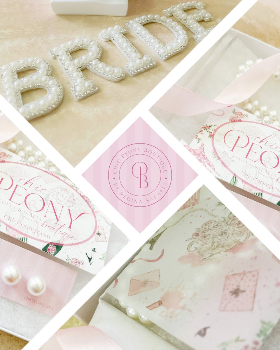 🌸Chic Peony can put together custom gifts for your bridal party. Whatever you may need, consider Regina a resource as a (aka Gift Giving Planner!) to make your gift-giving exquisitely unique and effortless. 💖👰 

#BridalPartyGifts #CustomGifts