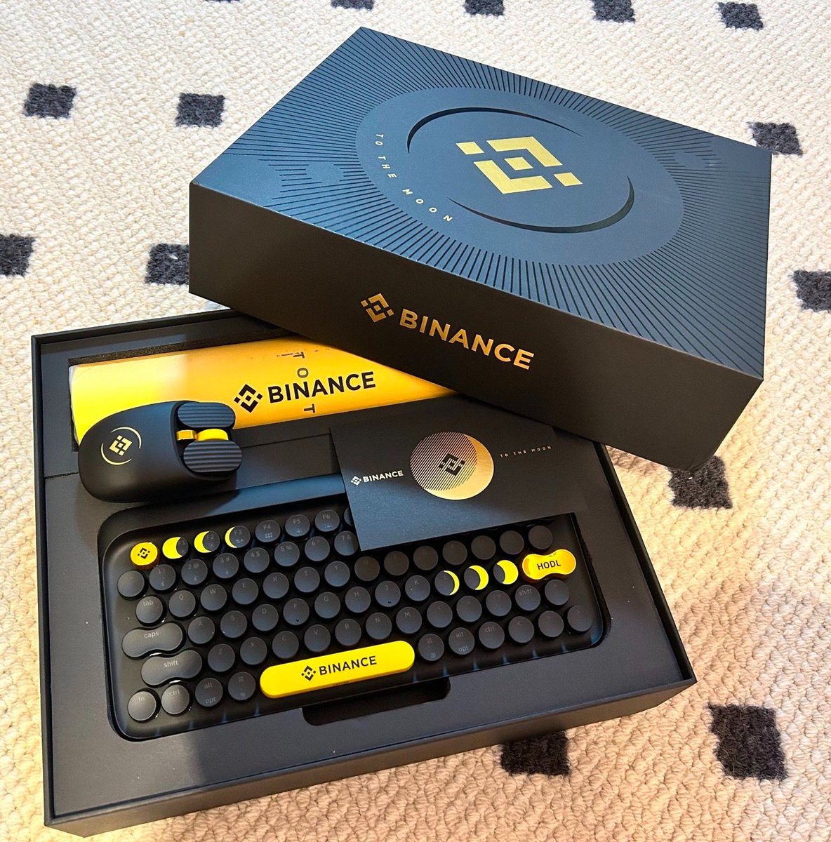 Fact: You can tweet gm 100x faster with this keyboard. 

Source: I made it up
