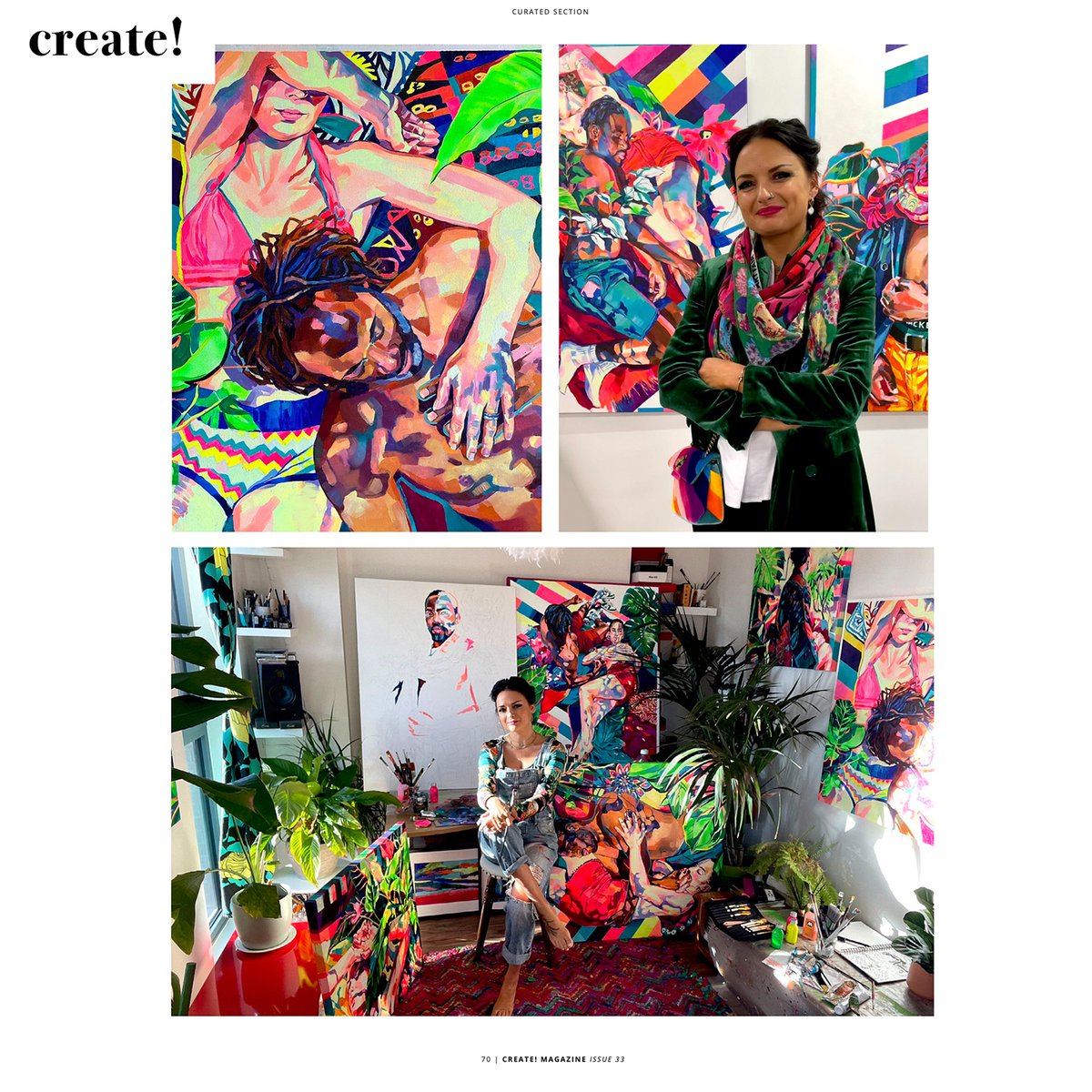 PilarczykJoanna's tweet image. I am happy to be featured in the @createmagazine, #Issue39, as one of the artists selected by guest curators and Co-Founders of @blackwomeninvisualart
#createmagazine #Issue39 #artistpublication #contemporaryart #artmagazine #blackwomeninvisualart #londonartist
