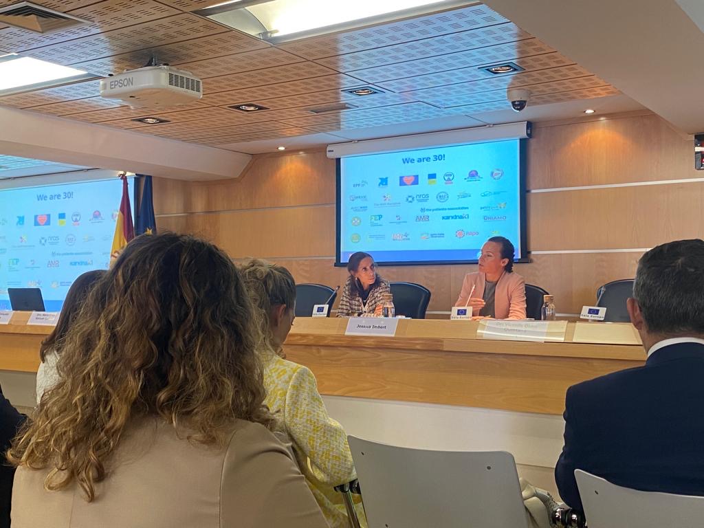 "#Prevention, a solid screening system in our #hospitals and precise medication are key to combat misuse and overuse of #antibiotics" says Jessica Imbert from <a href="/medtecheurope/">MedTech Europe</a> while speaking about the #AMR silent pandemic and calling on our collective responsibility to address this
