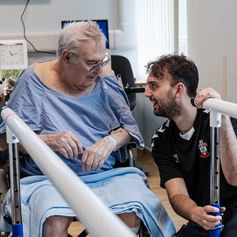 SFC_Foundation's tweet photo. Game-changer 👊
This #FallsWeek, meet Jake – one of our own who's working full-time in Southampton's @UHSFT hospitals ❤️