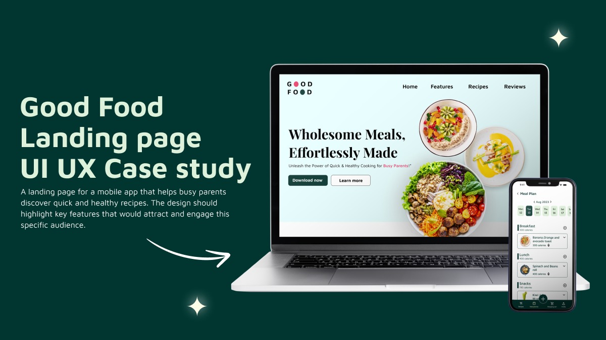 New Case Study alert📢
I made this Landing Page and app screens as part of a 2Day Assignment that I got from a company 

Please do check my case study and let me know your feedback:)

behance.net/gallery/179852…