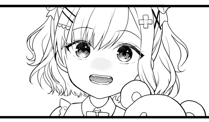 次のぶいすぽ保育園🐣から1コマ!ノアチャン…🧸♔

#963art 