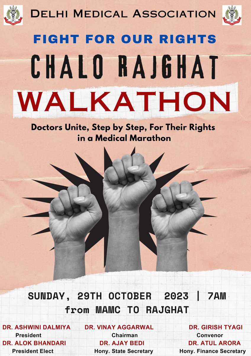 Delhi Medical Association Official tweet media