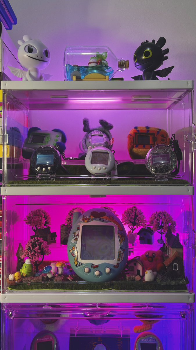 bunsoootchi's tweet photo. After two and a half months of hunting, I present to you, my eggs. 🪺 

(3 are still on the way)

#tamagotchi #たまごっち #tamaplace #tmgc #tamatag #virtualpet #bandai https://t.co/TT7GtIae3o