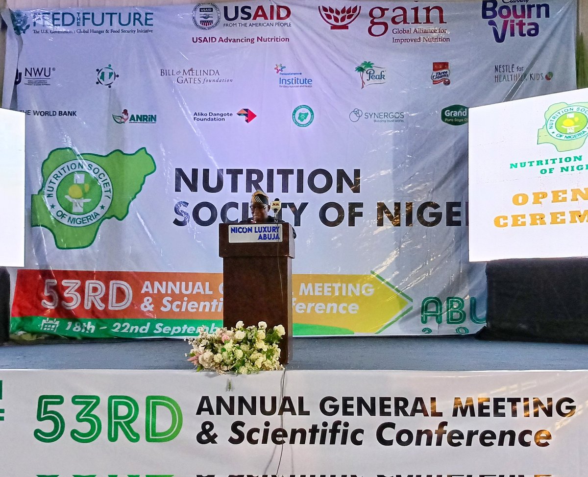 therealblaize's tweet photo. Theme: "Strengthening Nutrition Leadership and Workforce Capacity for Improved Health  and Development in Nigeria @USAID @GAINalliance @gatesfoundation @nsnconnect  
Nutrition is in the front burner in Nigeria @synergos @loveattah
Pulling down silos is critical @atikuabagudu https://t.co/2bHJOg1GdK