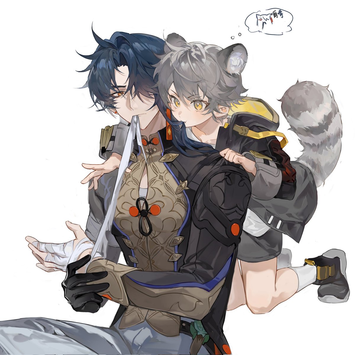 ⚔️💫
造謠一下星核獵手時期的刃穹❤️❤️
#刃穹 #bladecae