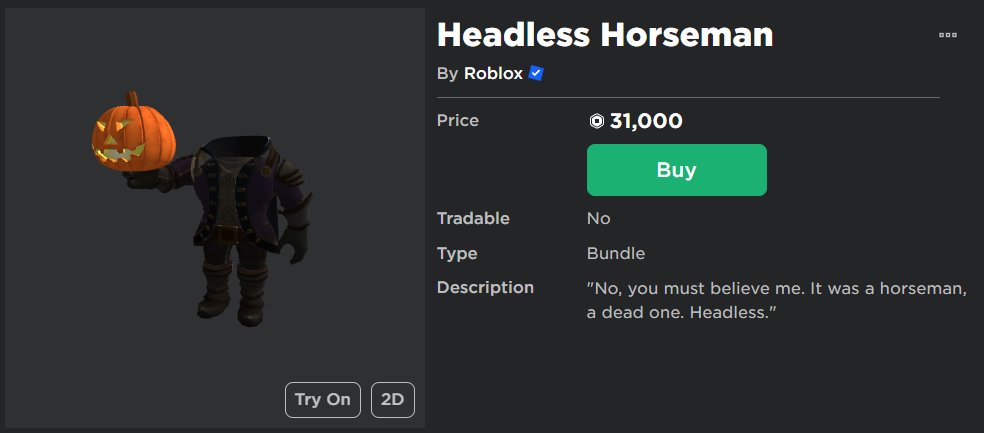 Nickalas on X: Headless Test Bundle: ♥️ 1000 LIKES: Free for 30 MINUTES  🔁100 RETWEETS: Free for 1 HOUR 🥳Hitting 5k Followers: Free for 2 HOURS  USE HASHTAG #HEADLESSBUNDLETEST #RobloxUGC #Roblox #RobloxDev #