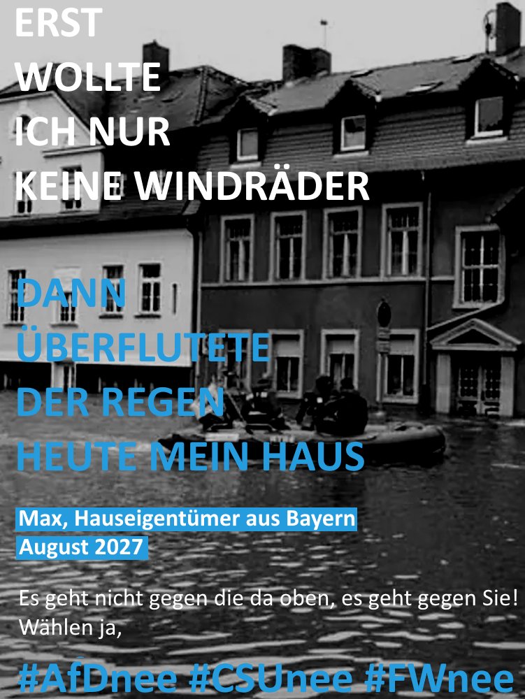 sabi_ri's tweet photo. Es geht nicht gegen die da oben, es geht gegen Sie!
#AfDjaa? 
#AfDnee ! ✔️ #CSUnee ! ✔️ #FWnee ! ✔️ https://t.co/uqAk16irP6