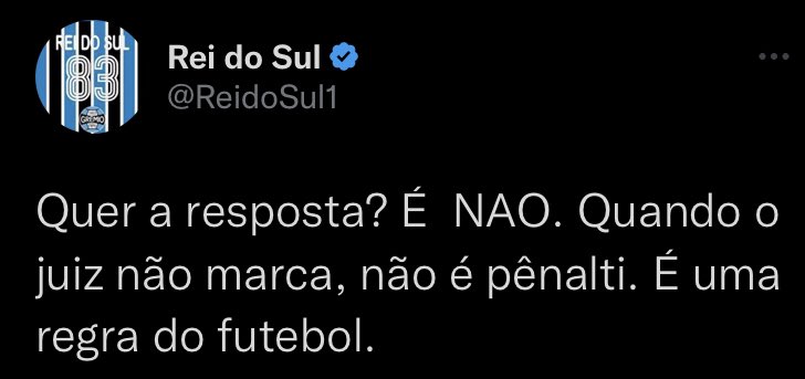Andrew_ferre05's tweet photo. @ReidoSul1 Já dizia minha mãe: NÃO É NÃO https://t.co/2ZEIilOWij