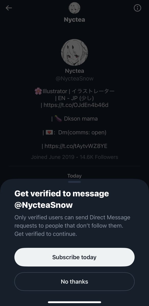 TheGalarsChamp's tweet photo. @NycteaSnow こんにちは！I saw your bio saying your commissions are open, but your dms are not open except for verified users >< Is there any way you can fix your dms so I can browse around your comms info in dms?? https://t.co/qYHajB504A