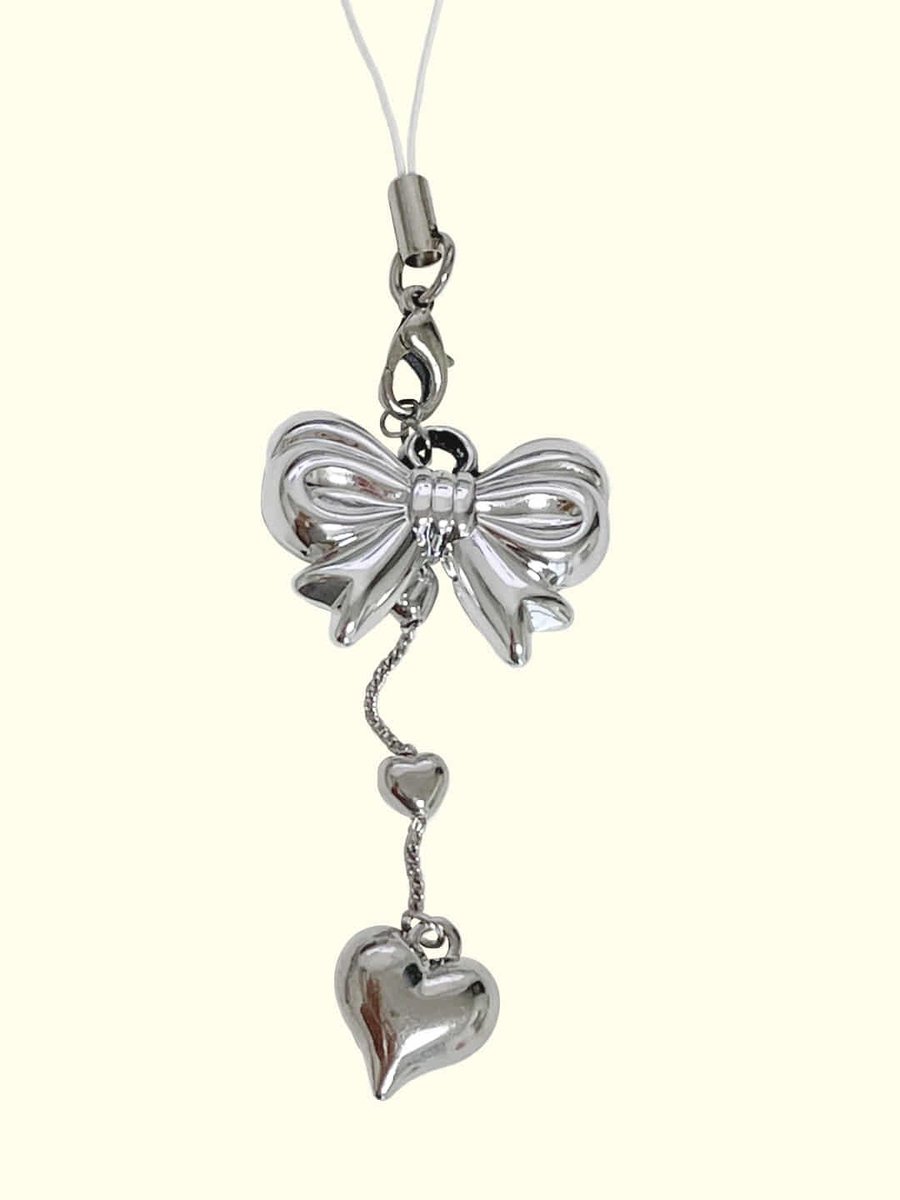 suffsun's tweet photo. Ribbon keyring ♡ https://t.co/19W6BZXfkb