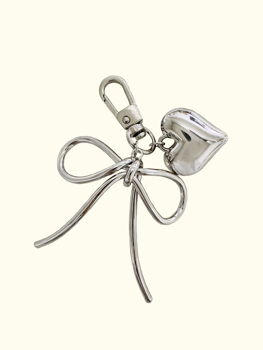 suffsun's tweet photo. Ribbon keyring ♡ https://t.co/19W6BZXfkb