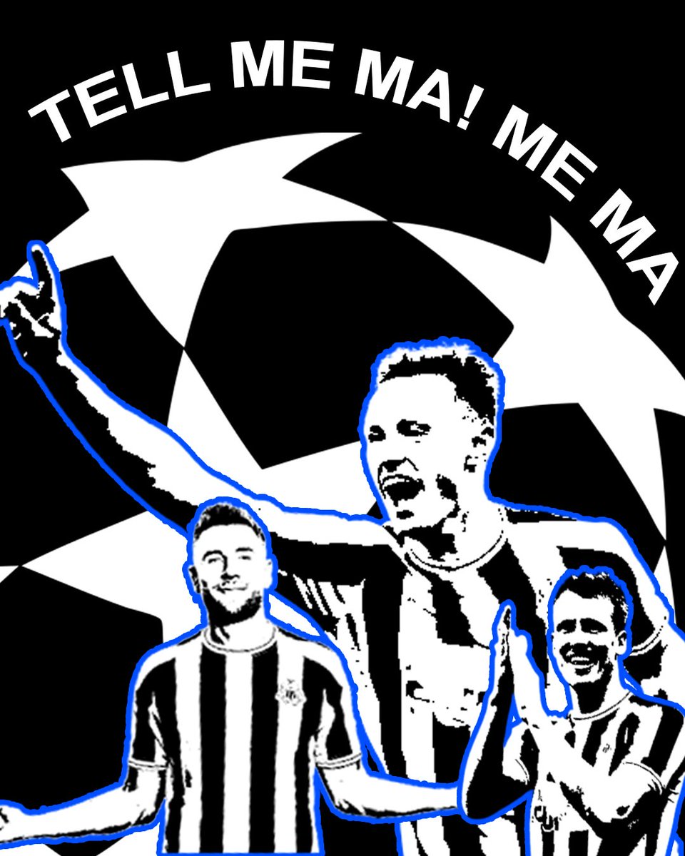 LogobearTShirtPrinters (@logobearncl) on Twitter photo Tell me ma! Me Ma!
Best wishes to Eddie Howe and the team for tonight's Champions League opener! Make us all proud! <a href="/NUFC/">Newcastle United</a>
#NUFC #UCL Tell me ma! Me Ma!
Best wishes to Eddie Howe and the team for tonight's Champions League opener! Make us all proud! <a href="/NUFC/">Newcastle United</a>
#NUFC #UCL