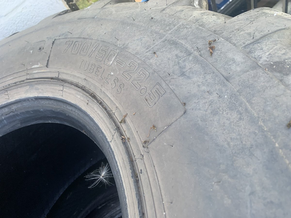 edgilbert10's tweet photo. Alliance 700/50-22.5 tyres

9 available

As new condition

£900.00 each + VAT

07889 752642 https://t.co/ED3Cx4ELqN