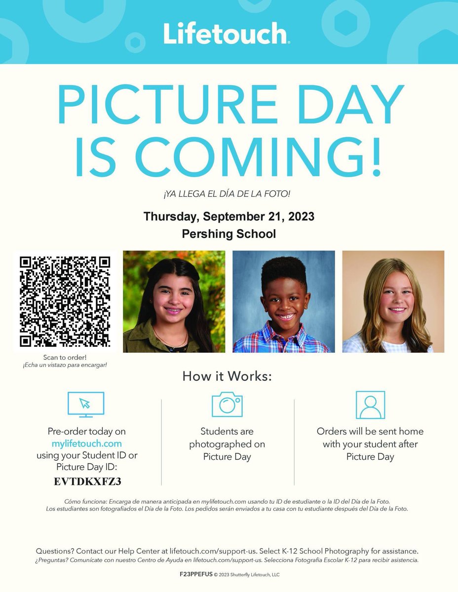 Picture day is Thursday!