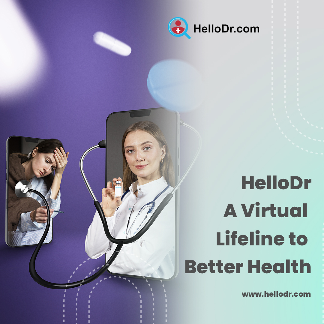 HelloDrCOM's tweet image. Introducing HelloDr: Your trusted companion on the journey to a healthier you. Convenient, expert-guided, comprehensive care at your fingertips. Say hello to better health! 

#HelloDr #VirtualHealth #HealthcareRevolution