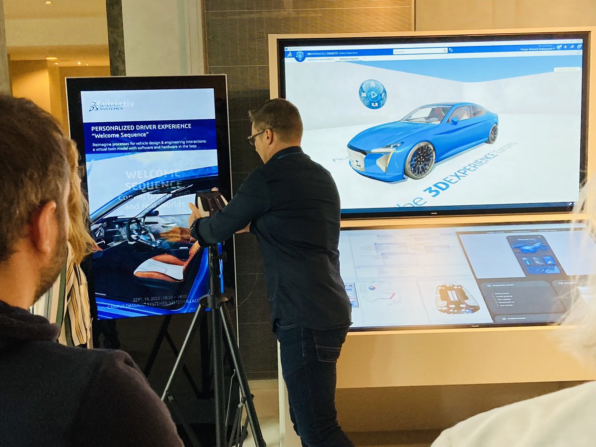 Connecting virtual and real worlds 
#digitaltwin #innovation

<a href="/Dassault3DS/">Dassault Systèmes</a> Visiativ