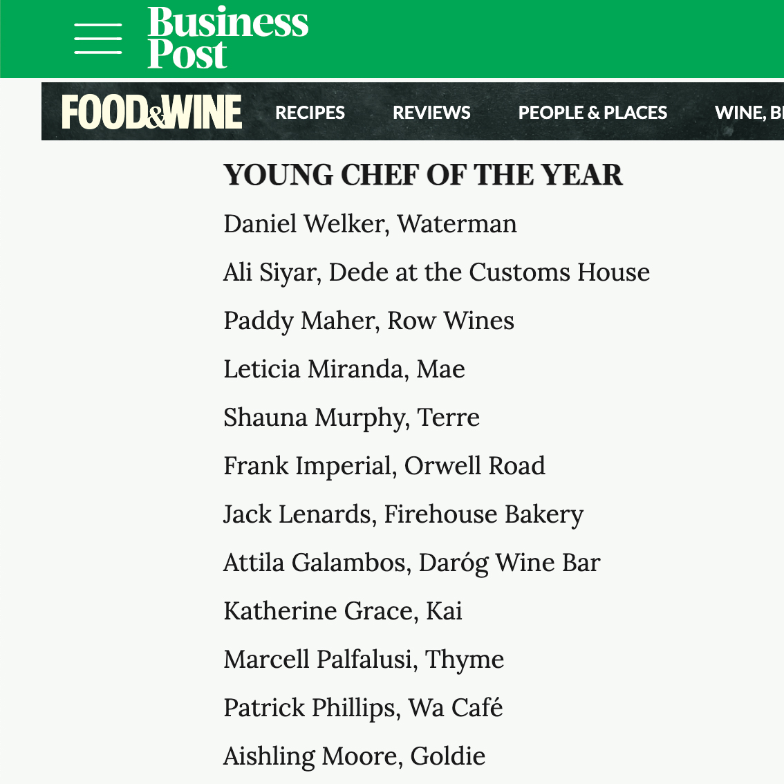 🌟 Honoured, Delighted, and Thrilled! 🌟

We are absolutely over the moon to share some incredible news with all of you! 🥂✨ <a href="/darogwinebar/">Daróg Wine Bar</a> has been nominated in four categories at our very first @foodandwineireland #ROYA awards, set to take place this November! 🏆🍾