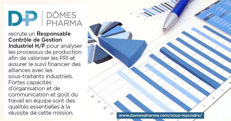 Nous recrutons un Responsable Contrôle de Gestion Industriel H/F. Poste en CDI à pourvoir immédiatement et basé à Pont-du-Château (63), bit.ly/3qf1Qh4 #rejoigneznous #emplois #AURA #IndustriePharmaceutique #Finance