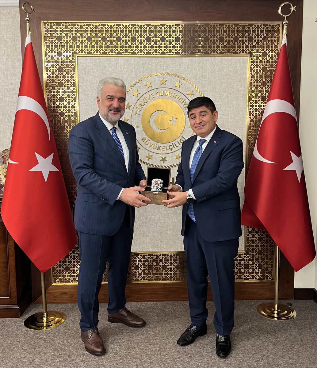 Katar Doha Büyükelçimiz Sayın M. Mustafa Göksu’ya nazik kabulleri için teşekkür ediyorum. <a href="/TC_DohaBE/">Türkiye in Qatar</a>