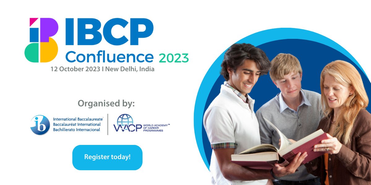 School leaders &amp; educators: ready to empower your students for workplace success? Join our FREE India conference on 12 October run by the World Academy of Career Programmes and the IB. Read more and register now: ibcpconfluence.com 🌟 #IBCP