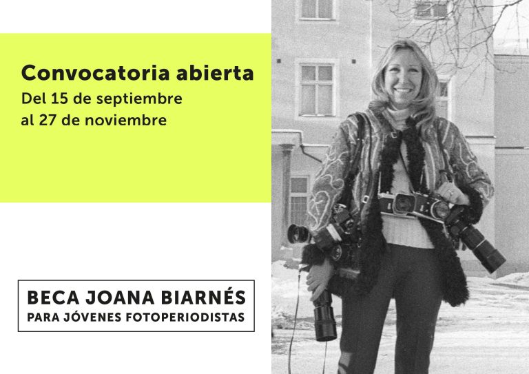 ¡Jóvenes Fotoperiodistas!
Abierta la V edición de la Beca Joana Biarnés.
 📷 Envía tus proyectos gráficos del 15 de septiembre al 27 de noviembre.
fundacionpsv.org/beca-joana-bia…