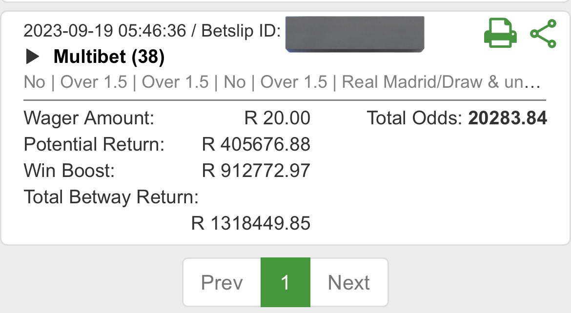 Slip 1: 20283 odds
Betting code: U186EB343

I WILL FOLLOW EVERYONE WHO RETWEETS 

The 6453 odds and 4202 odds slips will be shared at 3pm

Screenshots of the full slip are in the comments